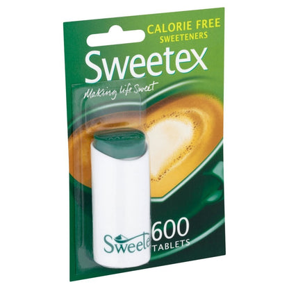 6x 600s Tablets Sweetex Calorie Free Sweetener  - Bulk Buy Sugar Alterna