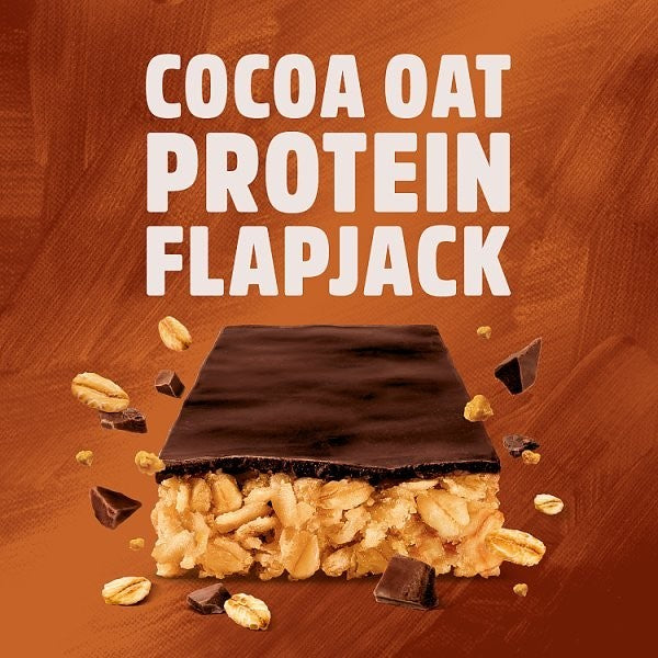 16x 50g TREK Cocoa Oat Protein Flapjack Bars Vegan & Gluten