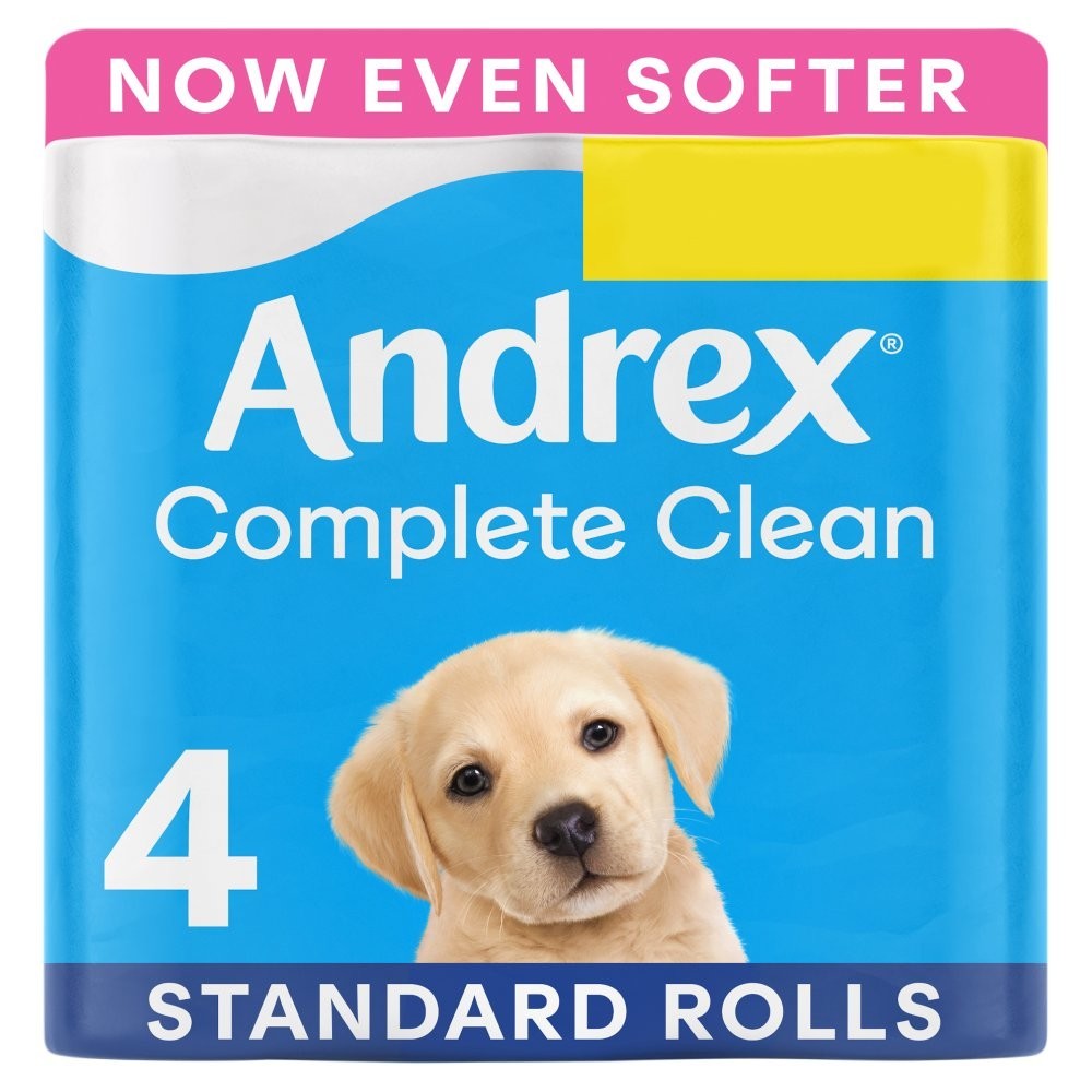 Andrex Comfort Toilet Paper 2-Ply 33 Mega Rolls Soft Strong toilet Tissue