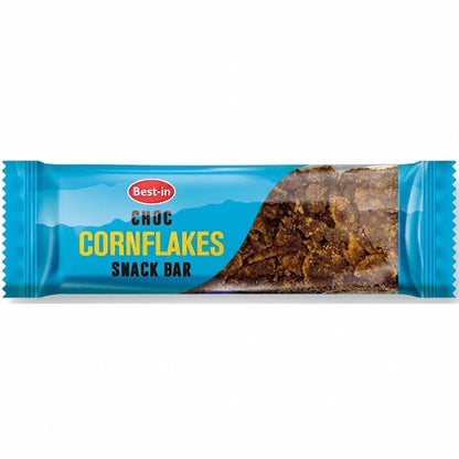 12 Pack BestIn Choc Rice Crispy & Chocolate Cornflake Bars 45g