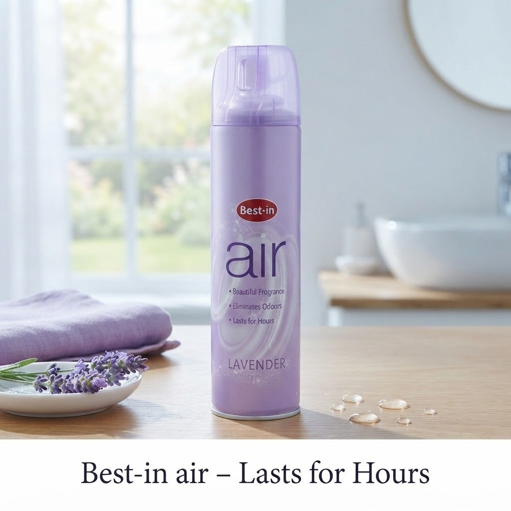 6 x 240ml B/In Air Freshener Value Pack (Linen, Lavender, Orchid)