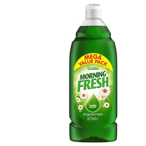675ml x 6 Morning Fresh Washing Up Liquid Original Fresh Mega Value Pack