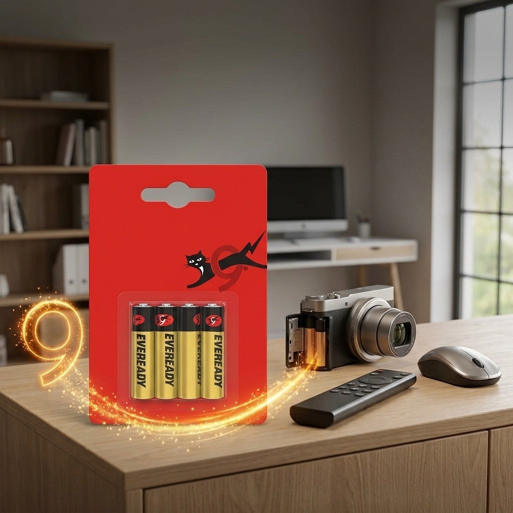 4x Eveready Gold AAA Alkaline Batteries 1.5V 4 Pack Bulk Wholesale