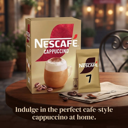 Nescafé Instant Coffee Sachets Assorted Bundle - Latte, Cappuccino&Caramel Latte