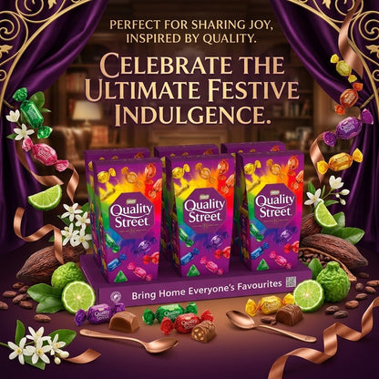 6x 220g Nestle Quality Street Chocolate Carton Bulk Wholesale Festive G