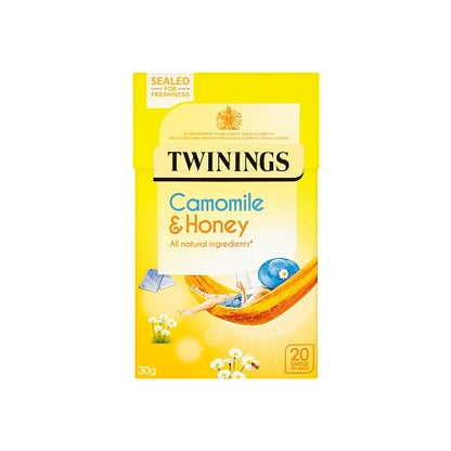 Pack of 4 | Twinings Tea Variety Bundle|Pure Green,Camomile&Honey,Lemon&Jasmine