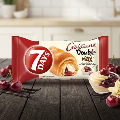 80g x 20 7Days Croissants Assorted Flavours Oreo Vanilla Hazelnut Coconut Cherry