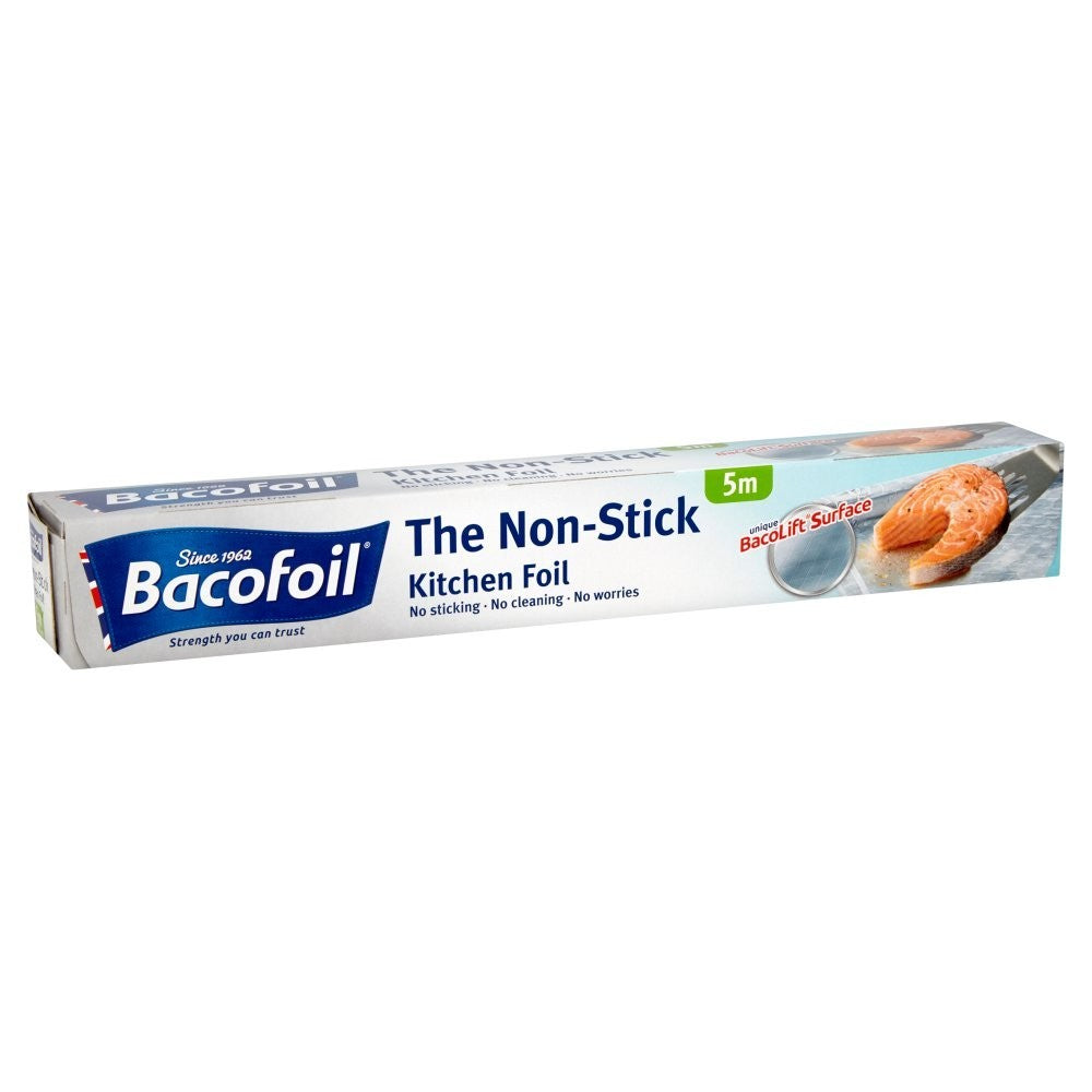 300mm x 5m Rolls X 6 Bacofoil Non Stick Kitchen Foil BacoLift Easy Cut Bulk Pack