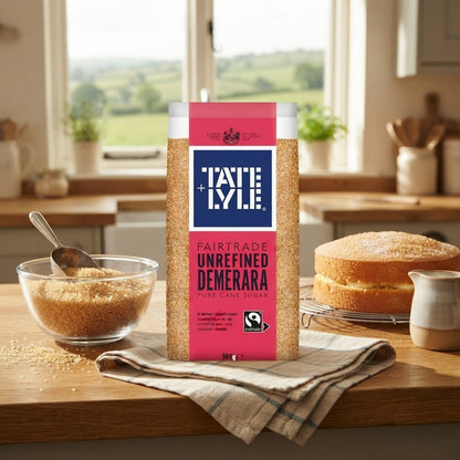 10x 500g Tate & Lyle Fairtrade Unrefined Demerara Sugar