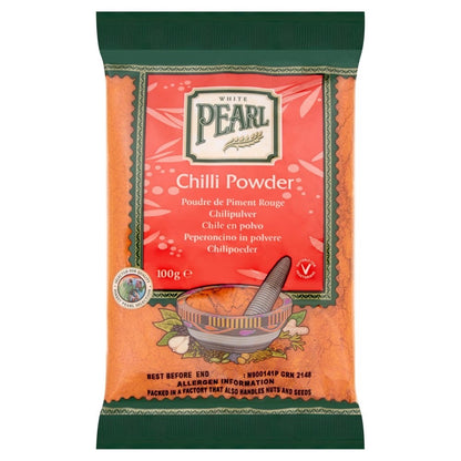 100g x 12 Pack (1200g) White Pearl Chilli Powder Bulk Buy Spice Seasoning