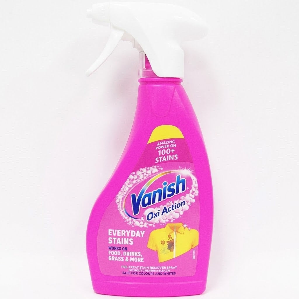 250ml  x 10 Vanish Oxi Action Pre Wash Spray - Case of 10 Bottles - Stain Rem