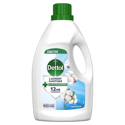 1 L x 6Dettol Fresh Cotton Laundry Sanitiser - Bulk Pack