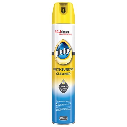 250ml × 6 Packs Pledge Multi-Surface Cleaner Aerosol - Bulk