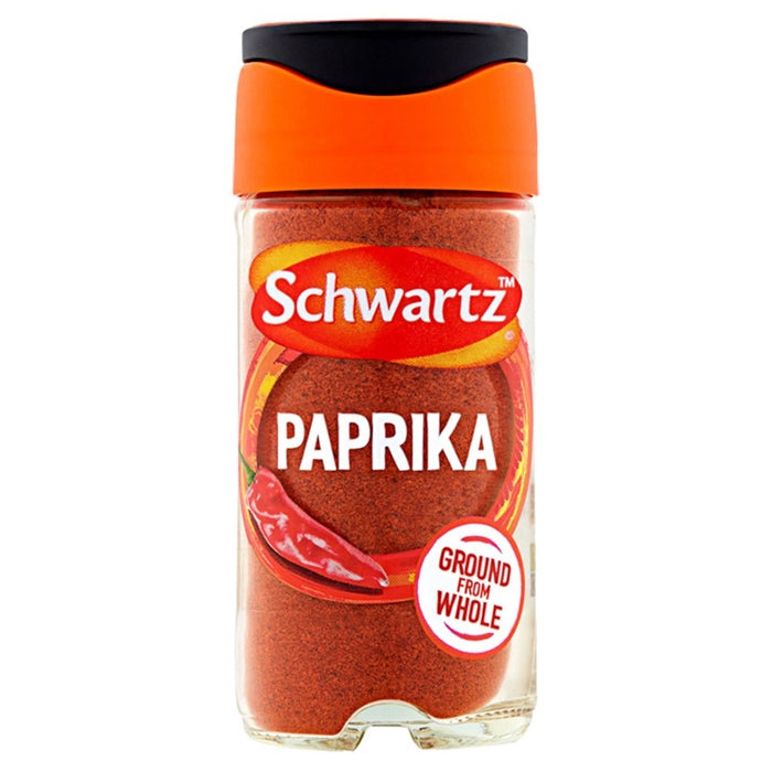 40g × 6 Schwartz Ground Paprika Sweet Red Pepper Powder Spice