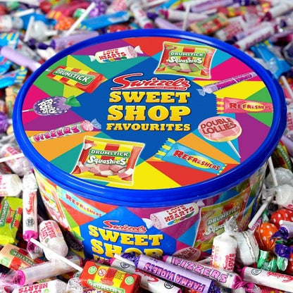 4x 650g Swizzels Sweet Shop Favourites Tub Wholesale Bulk Party Sweets