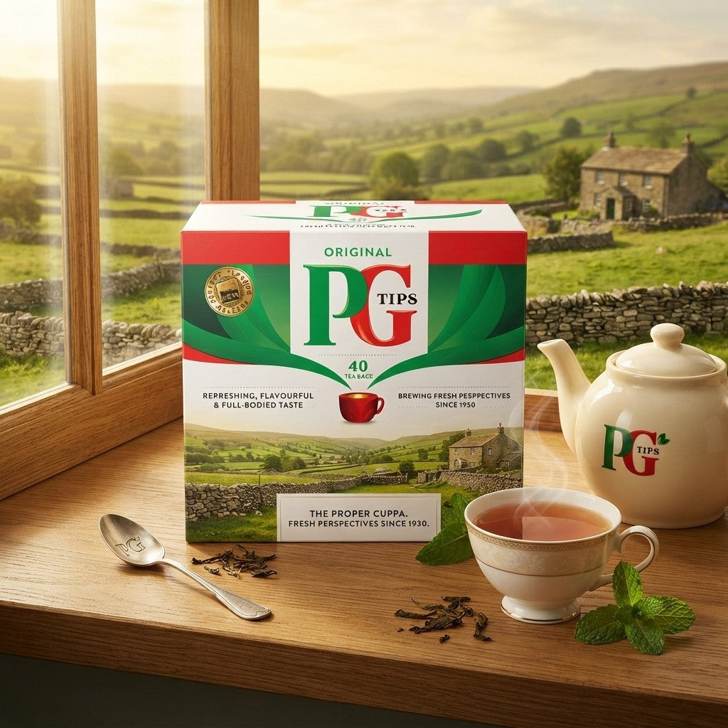 40 Tea Bags 116g PG Tips Original Tea Bags Everyday Black Tea