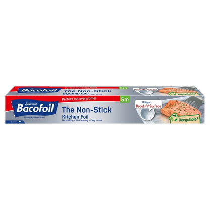 300mm x 5m Rolls X 6 Bacofoil Non Stick Kitchen Foil BacoLift Easy Cut Bulk Pack