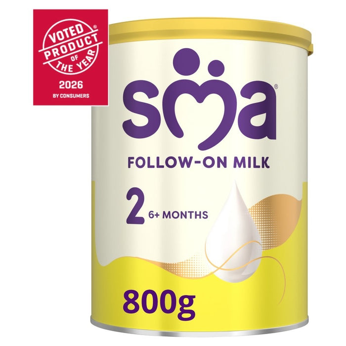 SMA® Stage 2 Follow-On Baby Milk Formula Powder (6-12 Months) 800g