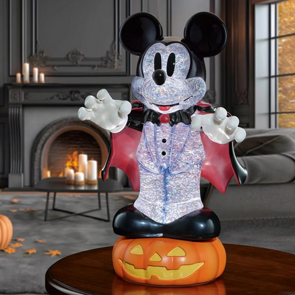 16 inch (41cm) Disney Halloween Spinning Lantern LED Light Up Glitter Character