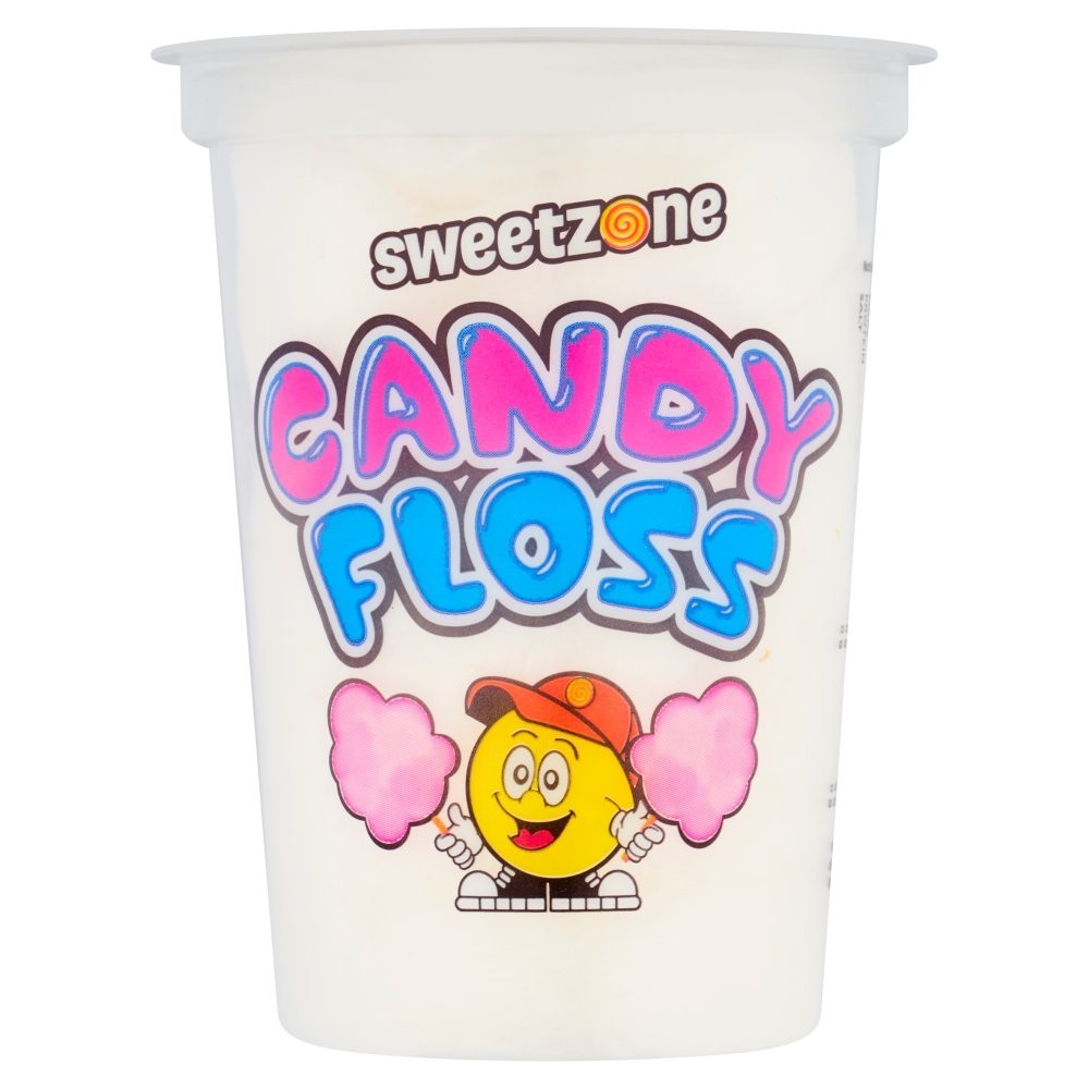 20g x 12 / 48 Sweetzone Candy Floss Halal Cotton Candy Sugar Floss Sweet Treat