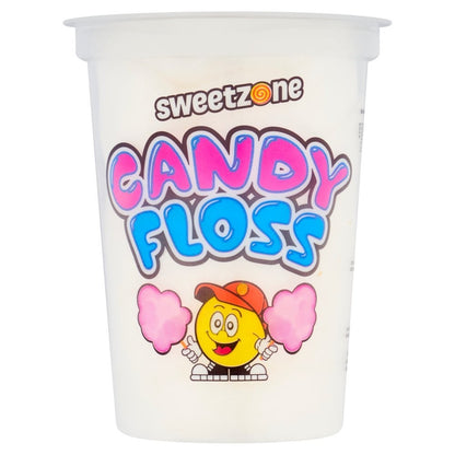 20g x 12 / 48 Sweetzone Candy Floss Halal Cotton Candy Sugar Floss Sweet Treat