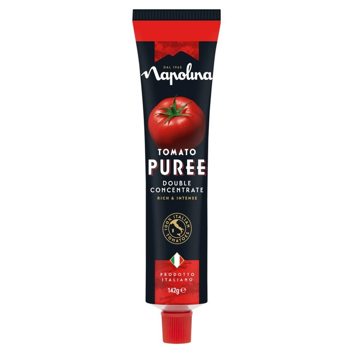 142g x 12 Napolina Tomato Puree Double Concentrate 142g Bulk Box