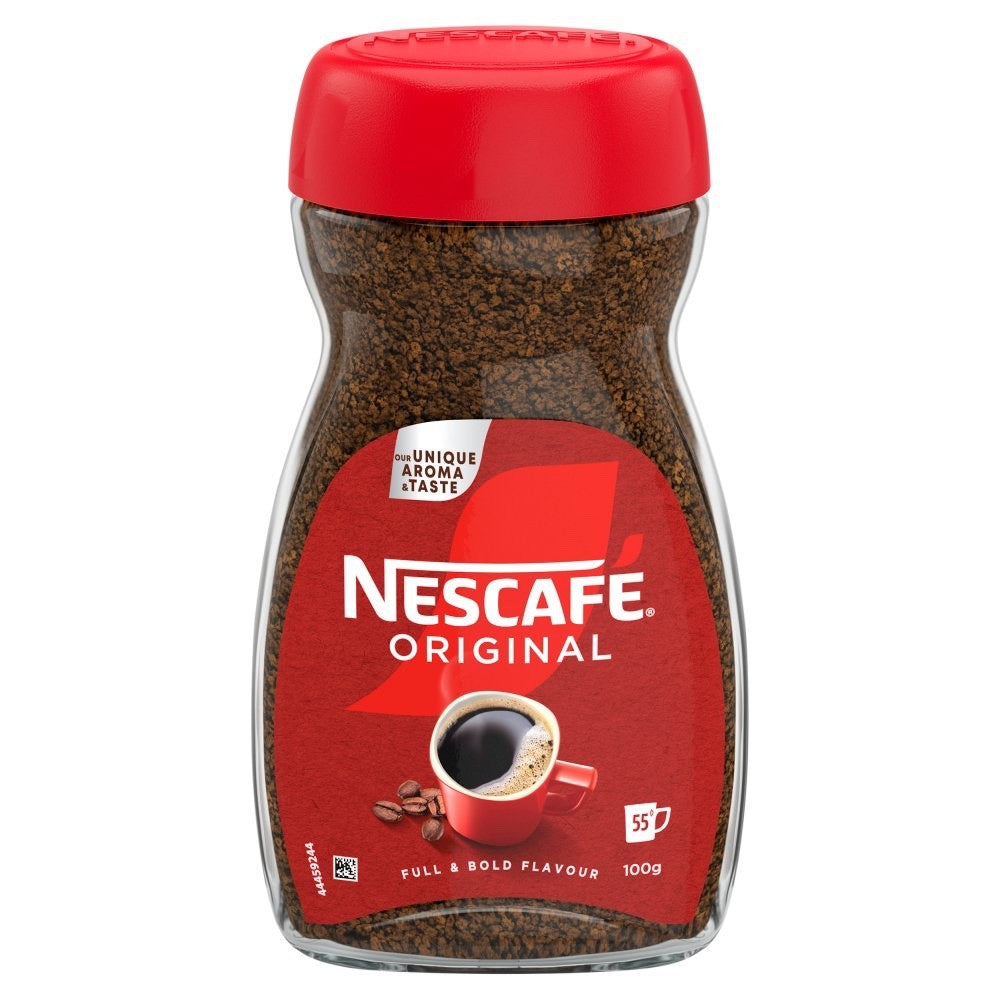 50g & 100g Nescafé Original Instant Coffee Glass Jars Signature Roast Full Bold