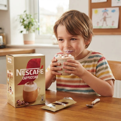 Nescafé Instant Coffee Sachets Assorted Bundle - Latte, Cappuccino&Caramel Latte