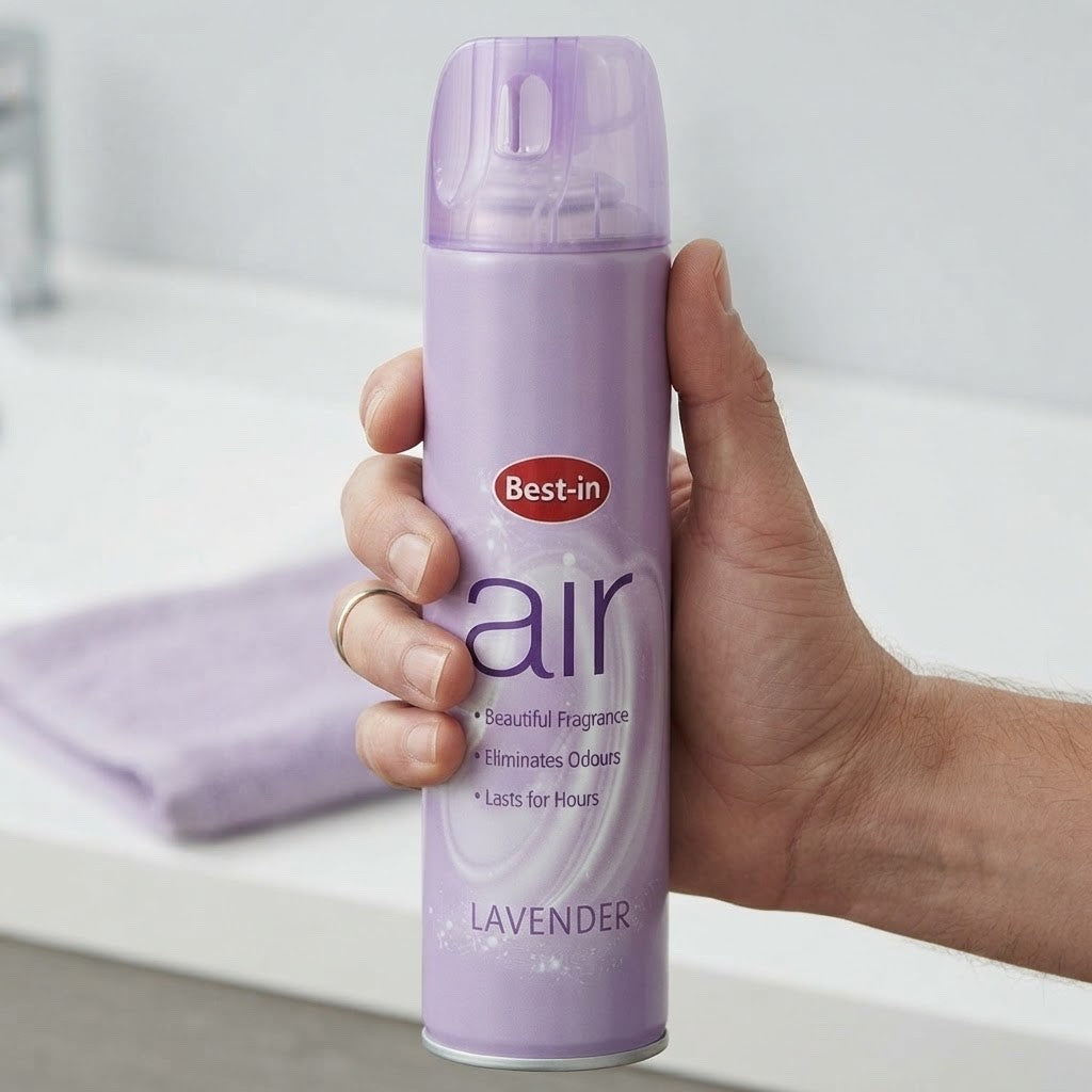 6 x 240ml B/In Air Freshener Value Pack (Linen, Lavender, Orchid)