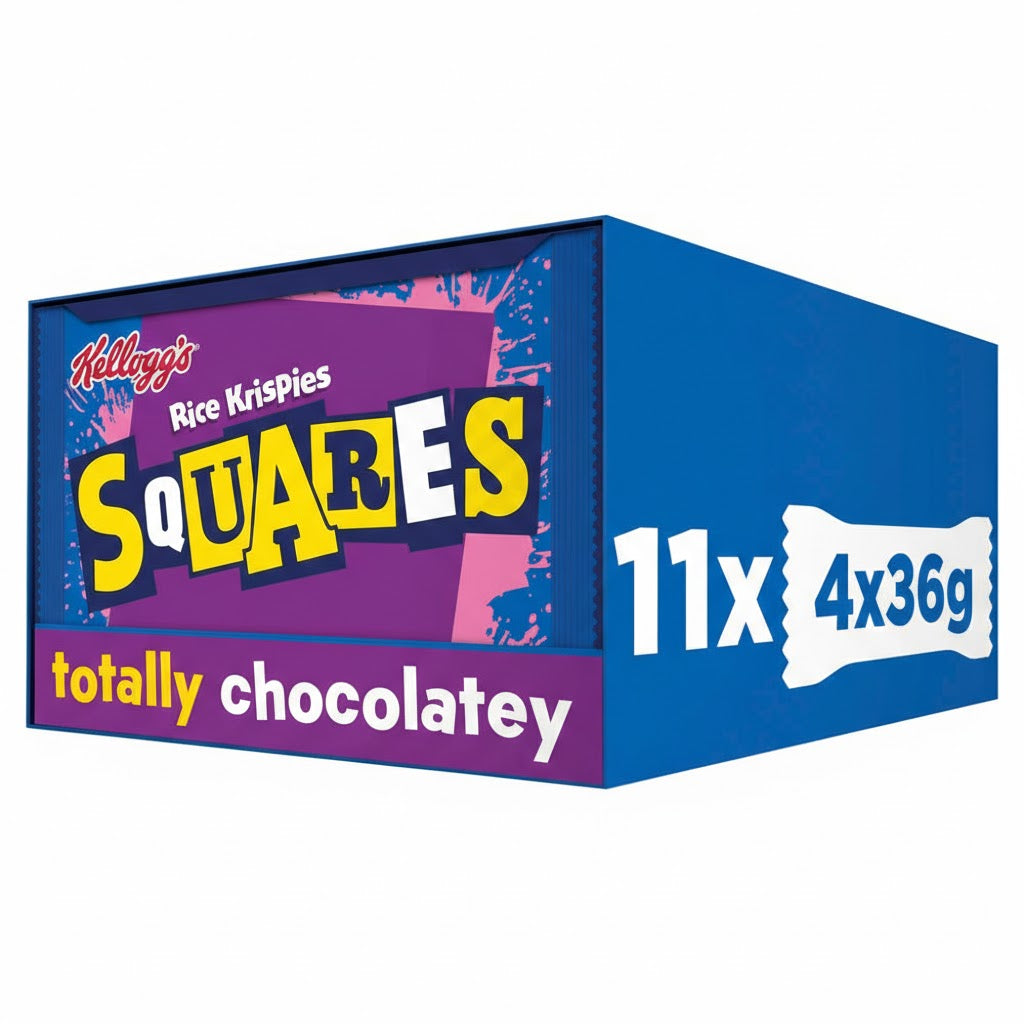 Kellogg's Rice Krispies Squares - Marshmallow, Caramel & Chocolate Multipacks