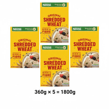 Nestlé Shredded Wheat & Shreddies Breakfast Cereals - Assorted Varieties (Bulk Pack)