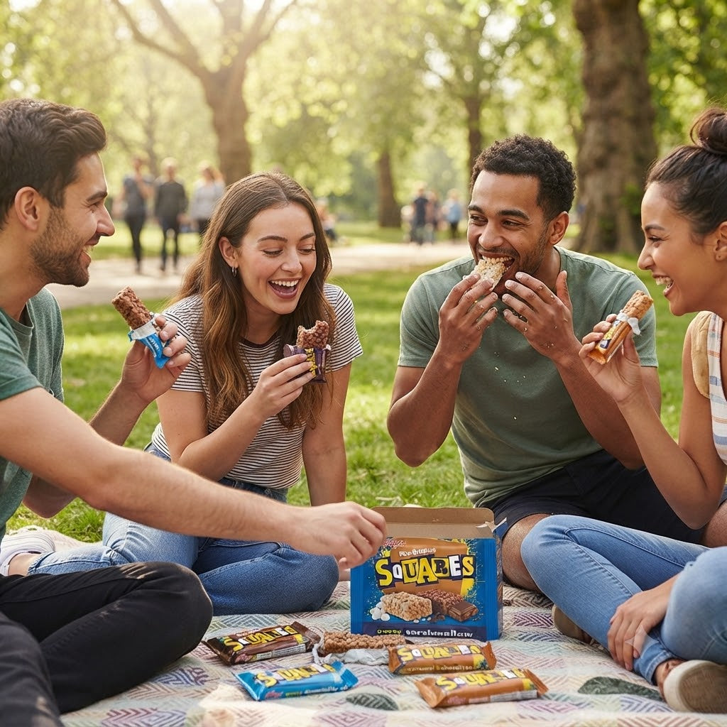 Kellogg's Rice Krispies Squares - Marshmallow, Caramel & Chocolate Multipacks