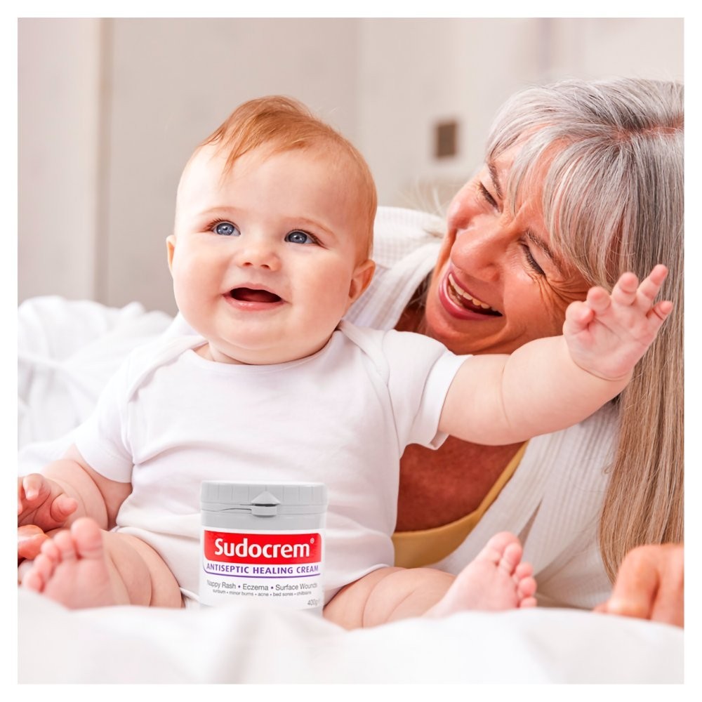 6x Sudocrem Antiseptic Cream 60g -Nappy Rash, Acne spots, Eczema and First aid