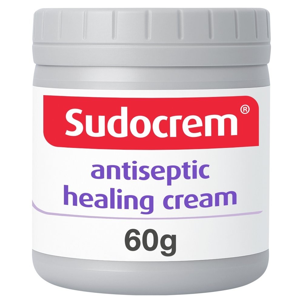6x Sudocrem Antiseptic Cream 60g -Nappy Rash, Acne spots, Eczema and First aid