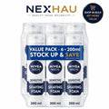 6 Pack NIVEA MEN Sensitive Shaving Foam 200ml x6