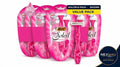 8 Pack BIC Miss Soleil Women's 3 Blade Disposable Razors 4s x8 - Bulk Value Pack