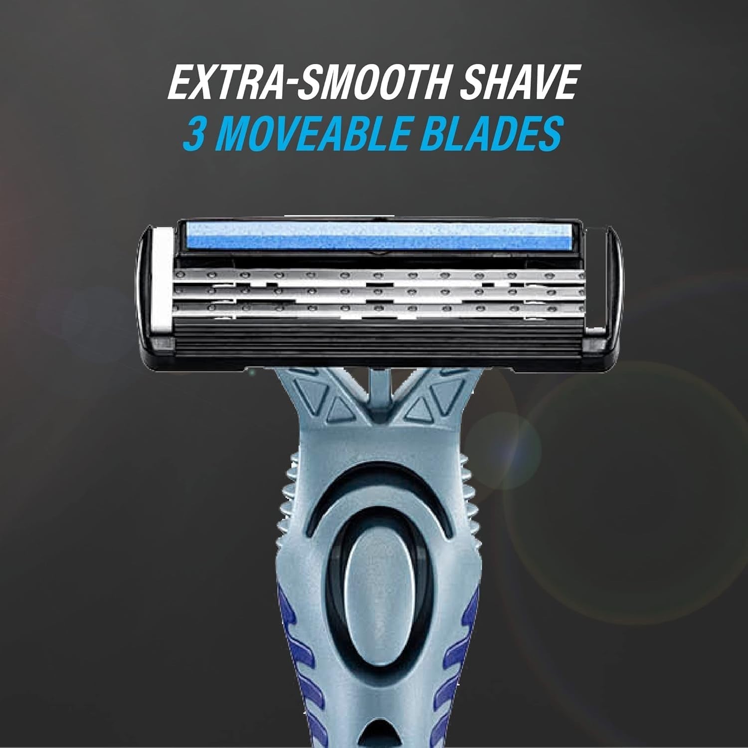 8 Pack BIC Flex 3 Men's 3 Blade Disposable Razors 4s x8 - Bulk Value Pack