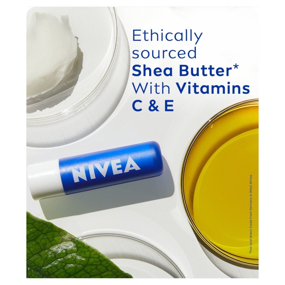 12 Pack NIVEA Original Care Lip Balm 5ml x12 - Bulk Pack