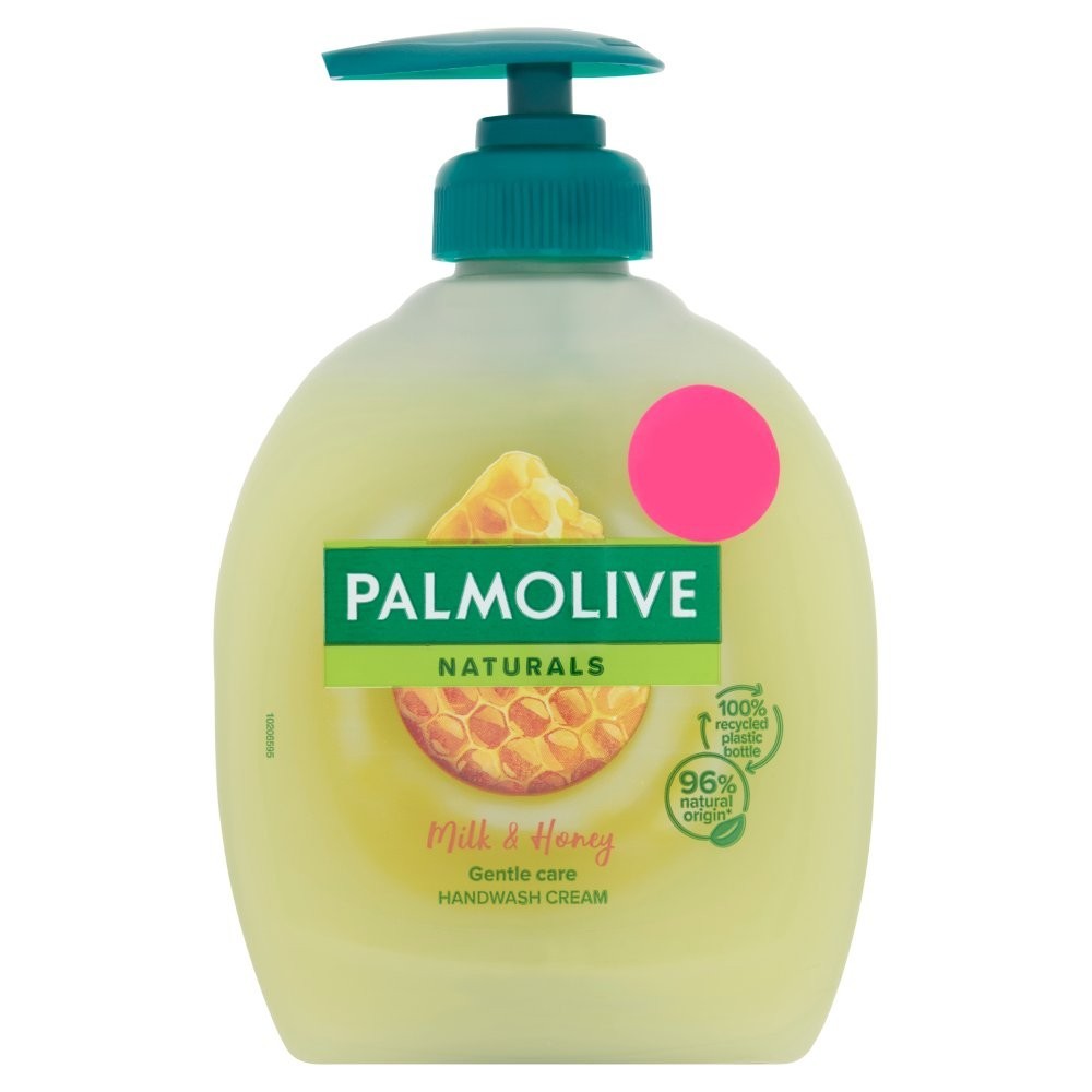 6 Pack Palmolive Naturals Milk & Honey Gentle Care Handwash Cream 300ml x6