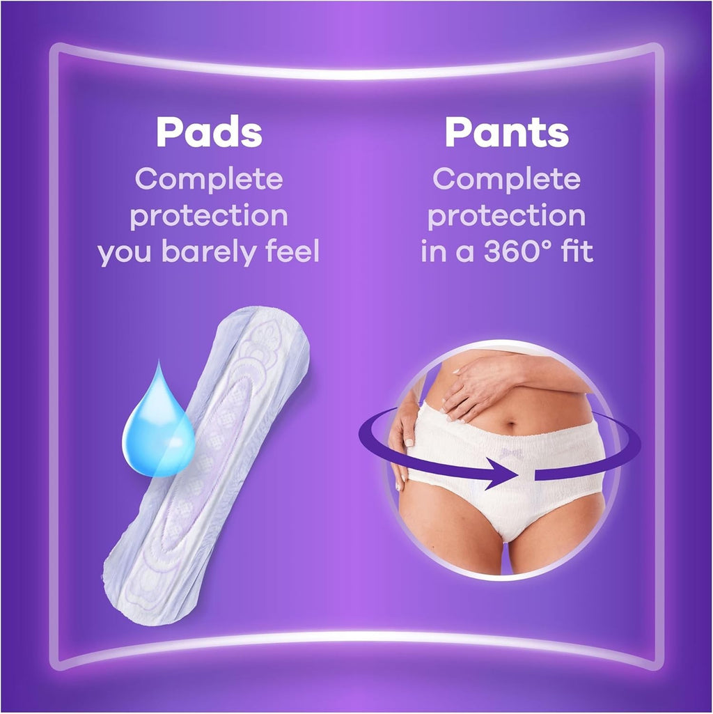 5 Pack Always Discreet Incontinence Pads Long Plus 8s x5 - 40 Pads Total