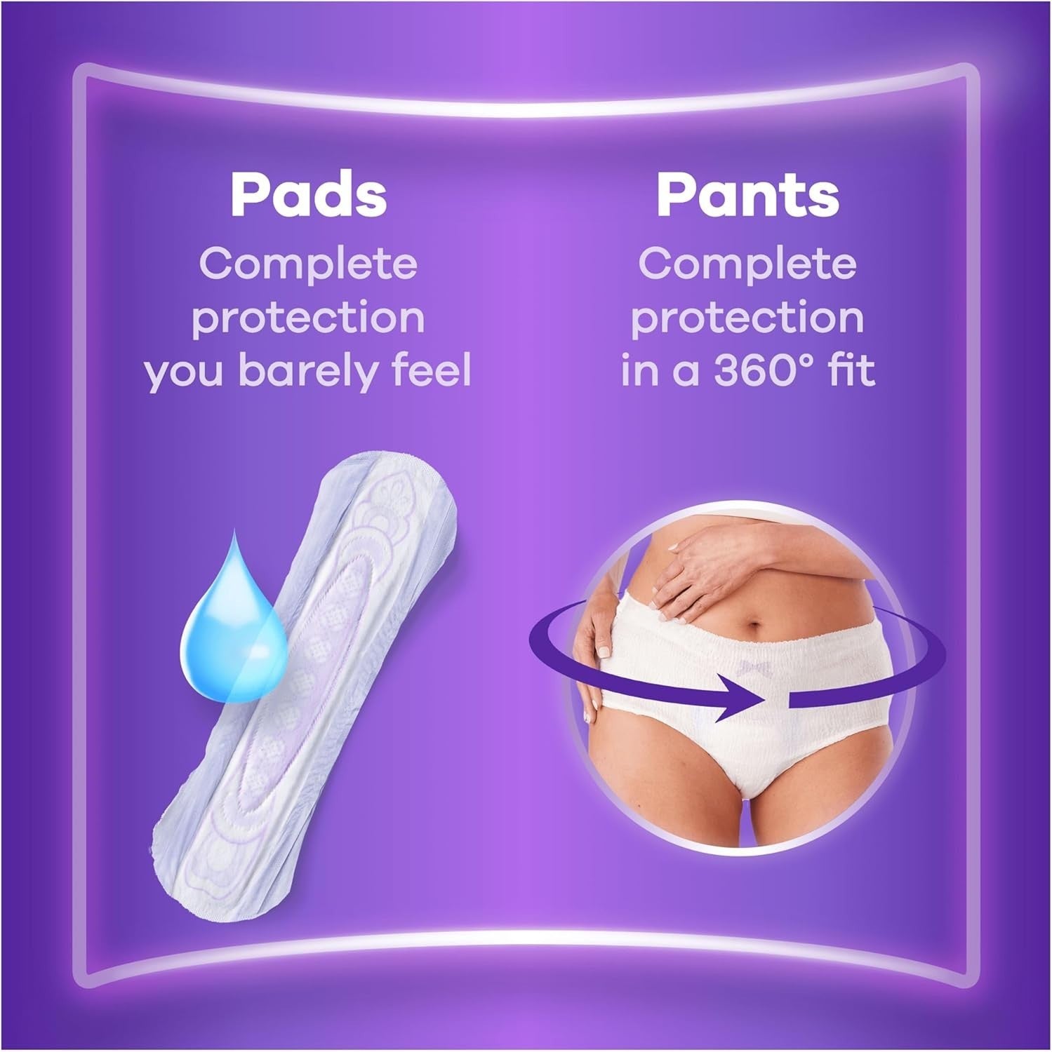 5 Pack Always Discreet Incontinence Pads Long Plus 8s x5 - 40 Pads Total