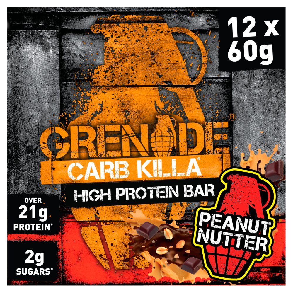 Grenade Protein Bar – High Protein & Low Sugar Snack (Multiple Flavours)