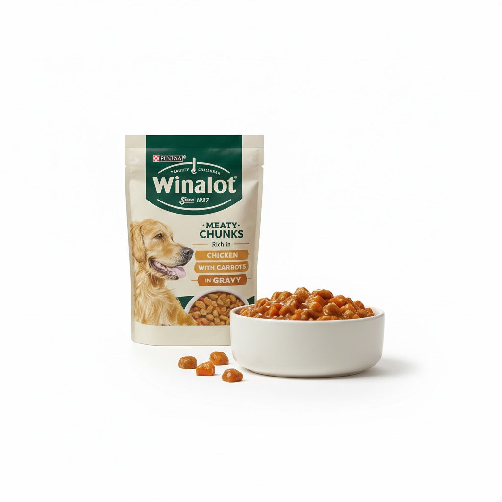 Winalot Meaty Chunks Wet Dog Food 100g x 20 Multipack