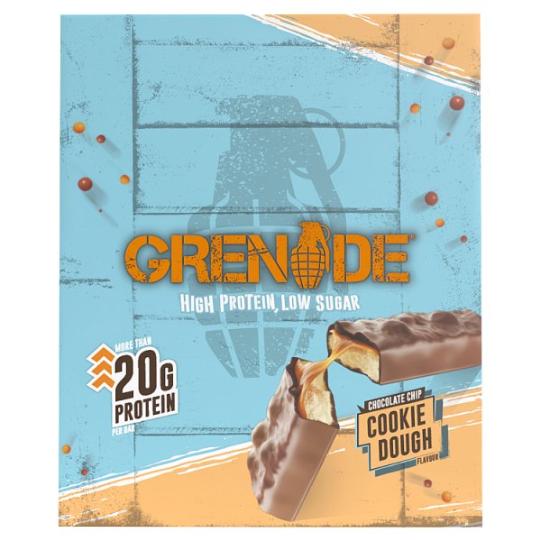 Grenade Protein Bar – High Protein & Low Sugar Snack (Multiple Flavours)
