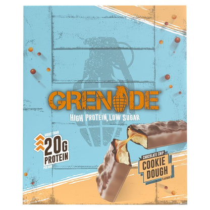 Grenade Protein Bar – High Protein & Low Sugar Snack (Multiple Flavours)