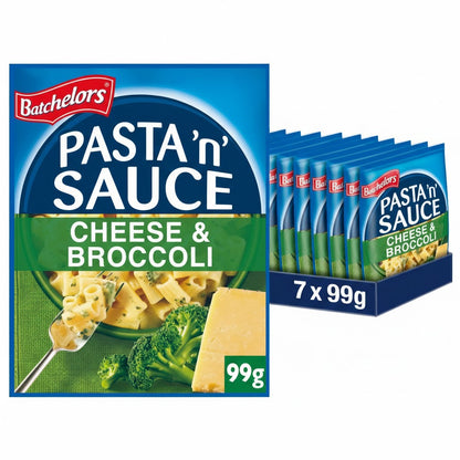 Batchelors Pasta 'n' Sauce – Multipack (7 x 99g Packs) – 4 Delicious Flavours