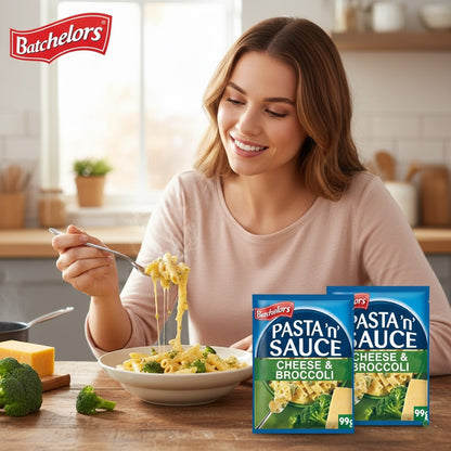 Batchelors Pasta 'n' Sauce – Multipack (7 x 99g Packs) – 4 Delicious Flavours