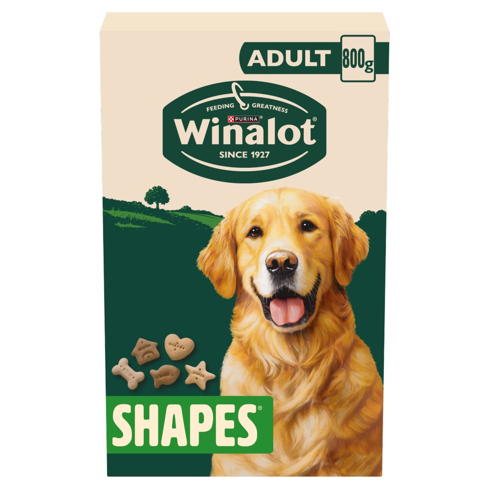 Purina Winalot Shapes Adult Dog Biscuits – 800g (5 Pack Bundle)