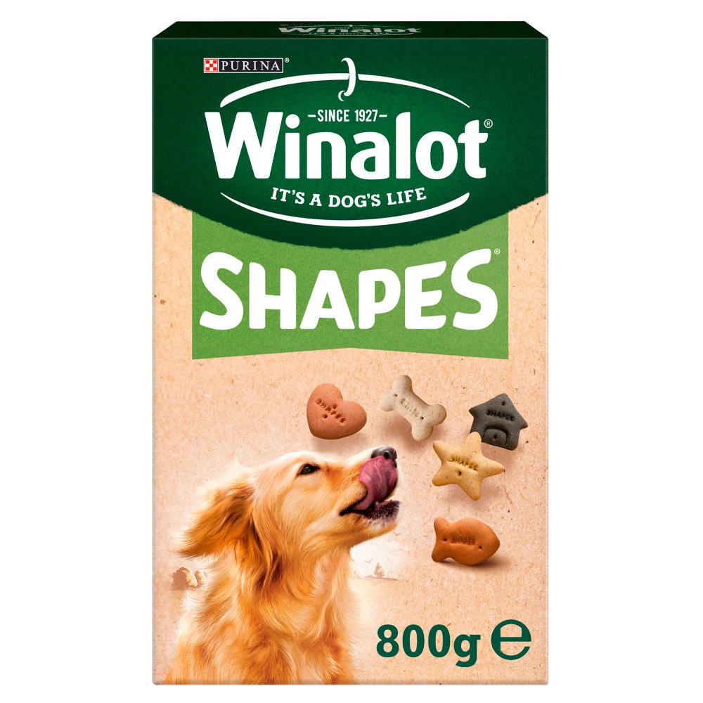 Purina Winalot Shapes Adult Dog Biscuits – 800g (5 Pack Bundle)