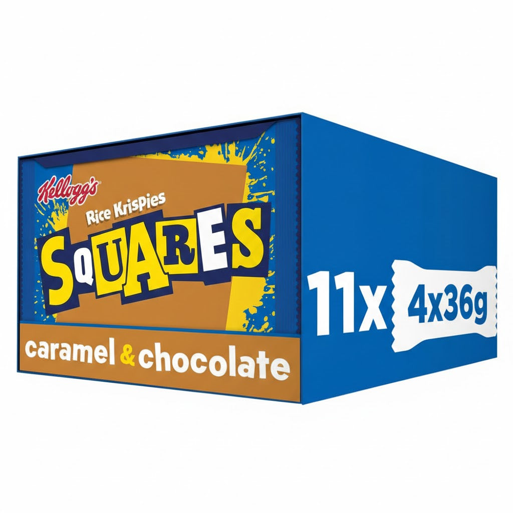 Kellogg's Rice Krispies Squares - Marshmallow, Caramel & Chocolate Multipacks